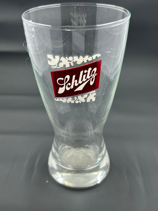 Vintage Schlitz Beer Glasses - Pair