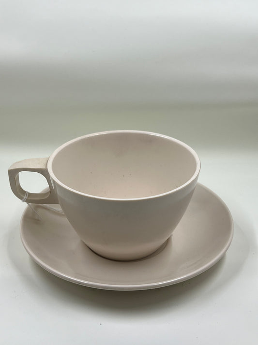 Vintage Mallo-Ware Cup and Saucer Set