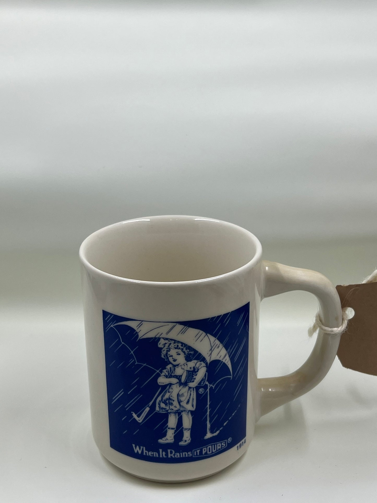 Vintage Morton Salt Coffee Mugs